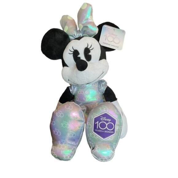 Kohls Cares Minnie Mouse Disney 100 Years of Wonder Plush Stuffed Toy 18" - Picture 1 of 8